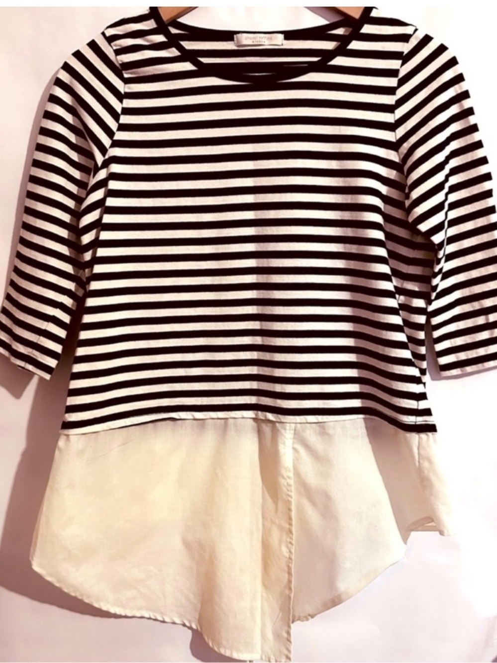 Chocol Raffine Robe | Top | Striped Top